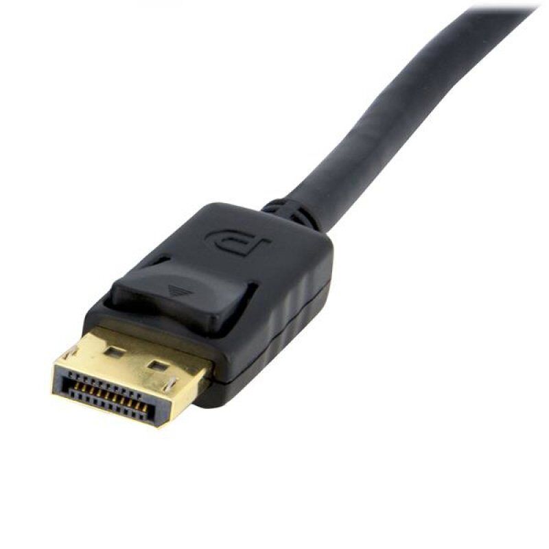 StarTech.com 3ft (1m) Panel Mount DisplayPort Cable - 4K x 2K - DisplayPort 1.2 Extension Cable Male to Female - DP Vide