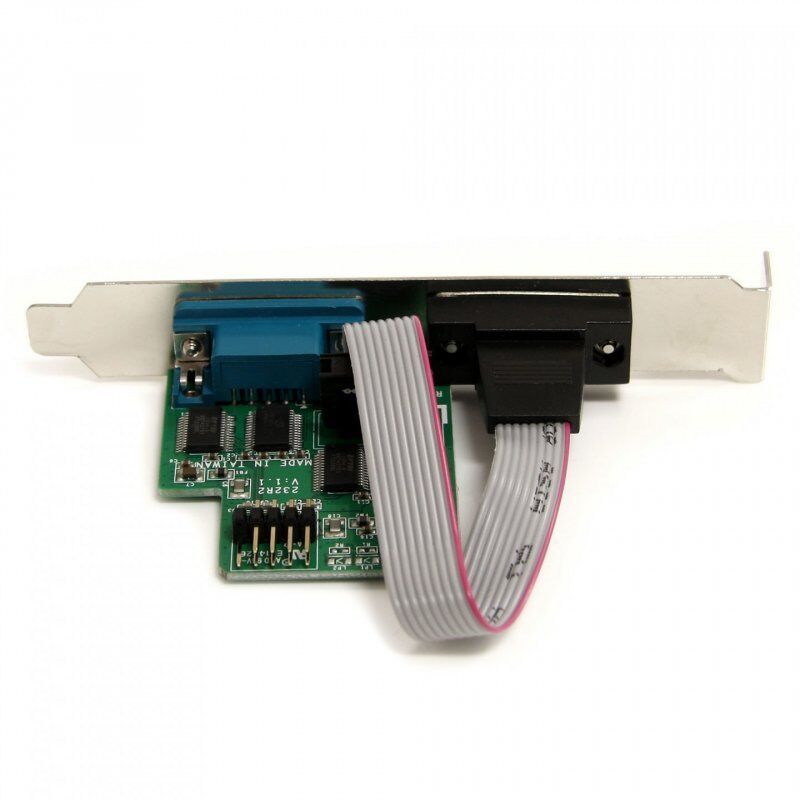 24IN INT USB MOTHERBOARD HEADER TO 2 PORT SERIAL ADAPTER