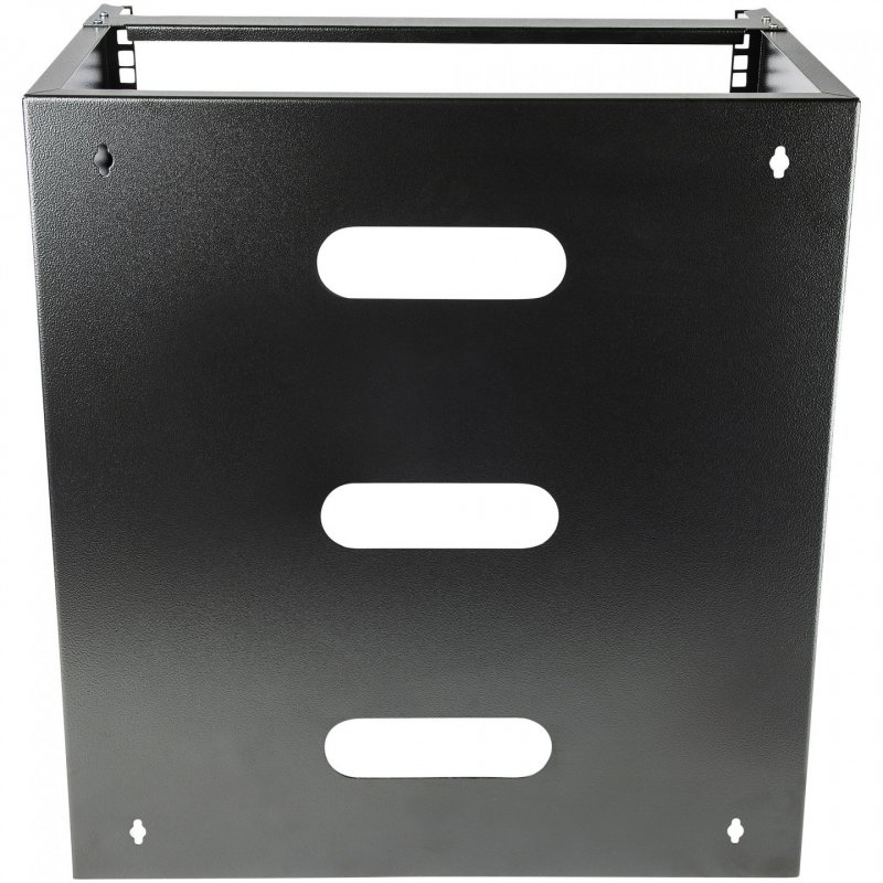 StarTech.com 12U Wall Mount Network Rack - 14 Inch Deep (Low Profile) - 19" Patch Panel Bracket for Shallow Server and I