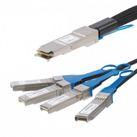 3M QSFP+ BREAKOUT CABLE - MSA COMPLIANT - QSFP+ TO 4 SFP+