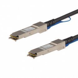 StarTech.com Cisco QSFP-H40G-CU5M Compatible 5m 40G QSFP+ to QSFP+ Direct Attach Cable Twinax - 40GbE QSFP+ Copper DAC 4