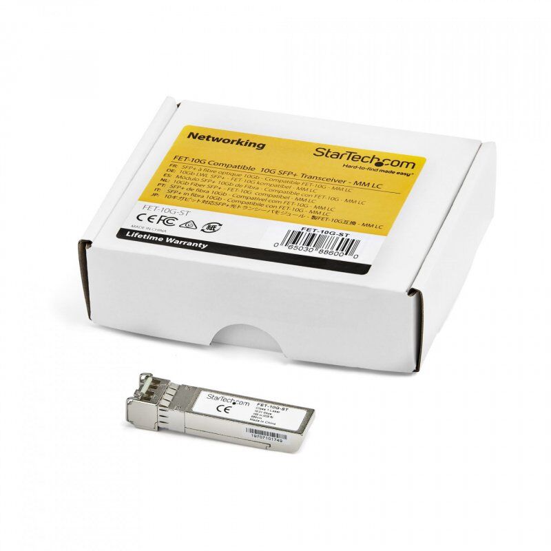 StarTech.com Module de transceiver SFP+ compatible Cisco FET-10G - 10GBASE-SR