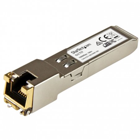 StarTech.com Extreme Networks 10050 Compatible SFP Module - 1000BASE-T - SFP to RJ45 Cat6/Cat5e - 1GE Gigabit Ethernet S
