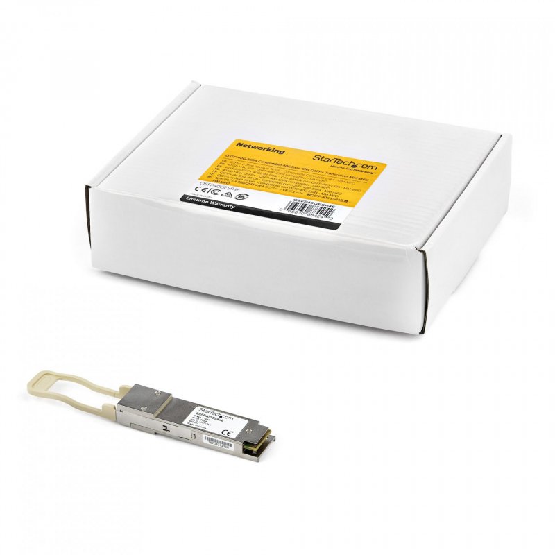 StarTech.com HPE JG325B Compatible QSFP+ Module - 40GBASE-SR4 - 40GbE Multi Mode Fiber Optic Transceiver - 40GE Gigabit 