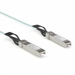 StarTech.com Dell EMC AOC-SFP-10G-2M Compatible 2m/6.5ft 10G SFP+ to SFP+ AOC Cable - 10GbE SFP+ Active Optical Fiber - 