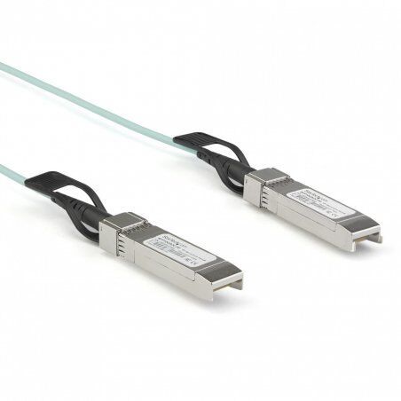 StarTech.com Dell EMC AOC-SFP-10G-2M Compatible 2m/6.5ft 10G SFP+ to SFP+ AOC Cable - 10GbE SFP+ Active Optical Fiber - 
