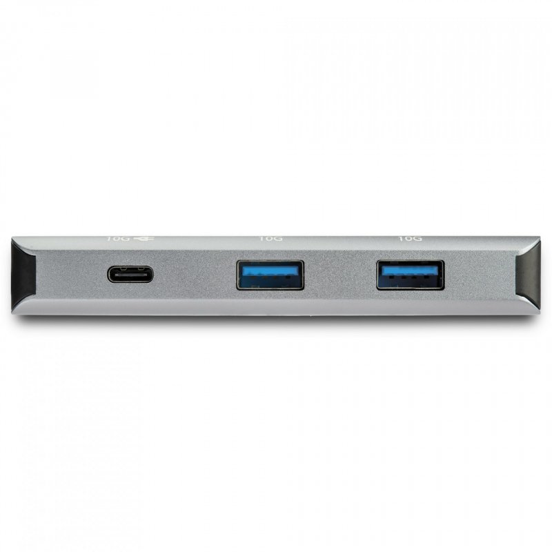 4-PORT USB-C HUB WITH PD 3.0 10GBPS - 3X USB-A/1X USB-C