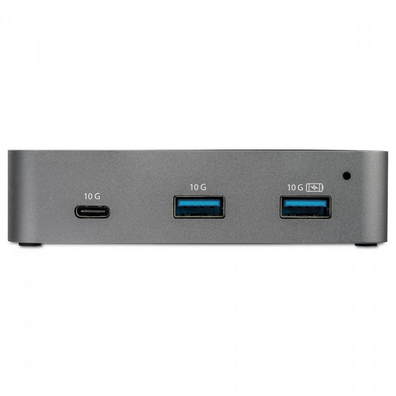 StarTech.com ~3 Port USB C 3.2 Gen 2 Hub with Ethernet Adapter - 10Gbps USB Type C to 2x USB-A & 1x USB-C Ports - USB Hu