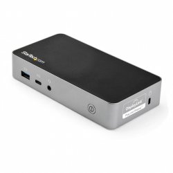 StarTech.com USB-C Dock - Dual Monitor 1080p HDMI Laptop Docking Station - 65W Power Delivery - 1x USB-C, 3x USB-A, Ethe