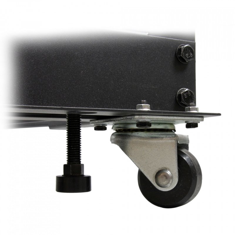 18U OPEN FRAME RACK - 4 POST - 22-40 IN. ADJUSTABLE DEPTH