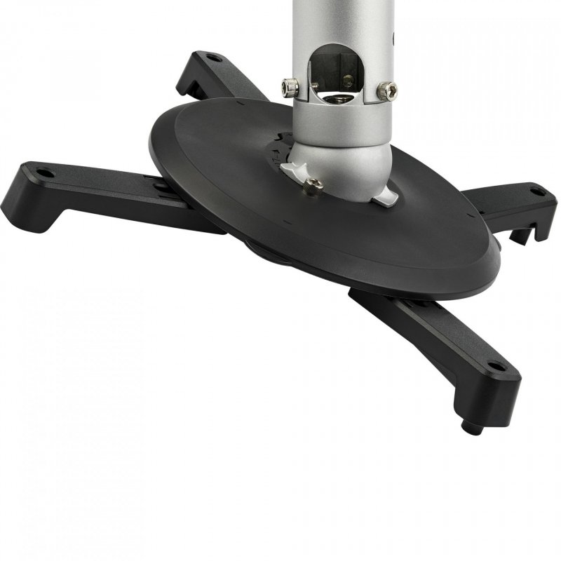 StarTech.com Universal Ceiling Projector Mount - Heavy Duty Height Adjustable/Extendable Pole Mount 5-22.7" from Ceiling