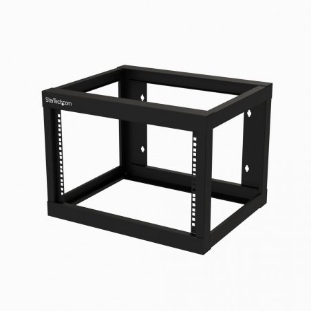 6U WALL-MOUNT RACK OPEN FRAME 18 IN. DEEP - STEEL