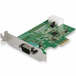 StarTech.com 4-port PCI Express RS232 Serial Adapter Card - PCIe RS232 Serial Host Controller Card - PCIe to Serial DB9 