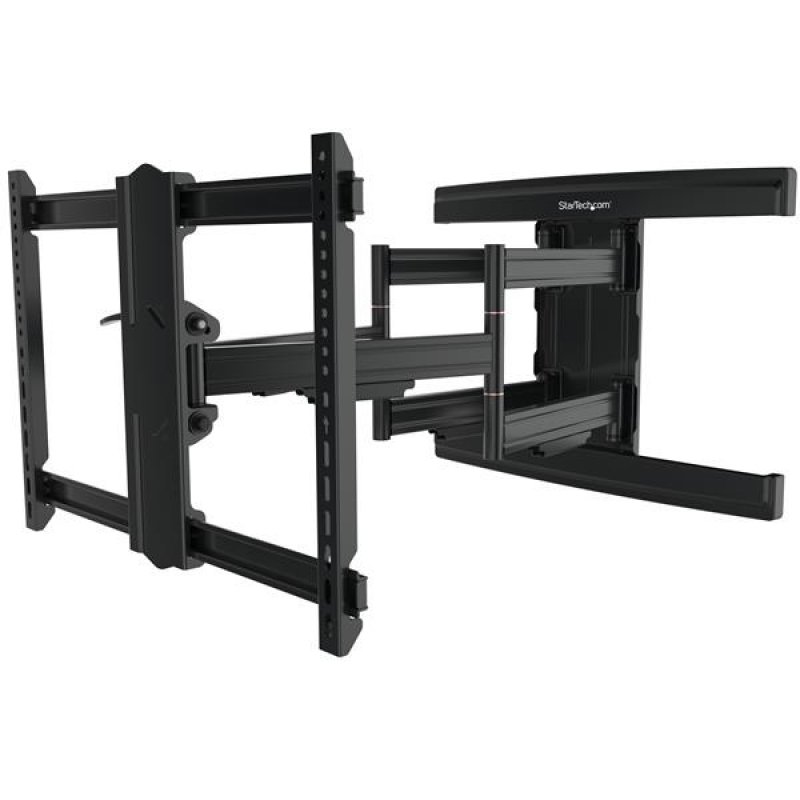 StarTech.com TV Wall Mount supports up to 100 inch VESA Displays - Low Profile Full Motion TV Wall Mount for Large Displ