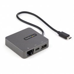 StarTech.com USB-C Multiport Adapter - USB 3.1 Gen 2 Type-C Mini Dock - USB-C to 4K HDMI or 1080p VGA Video - 10Gbps USB