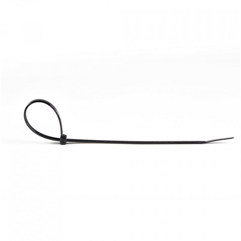 COLLIERS DE SERRAGE 25 CM NOIRS EN NYLON 1000 PCS