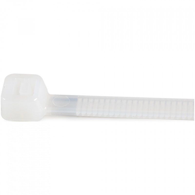 StarTech.com 10"(25cm) Cable Ties - 1/8"(4mm) wide, 2-5/8"(68mm) Bundle Diameter, 50lb(22kg) Tensile Strength, Nylon Sel