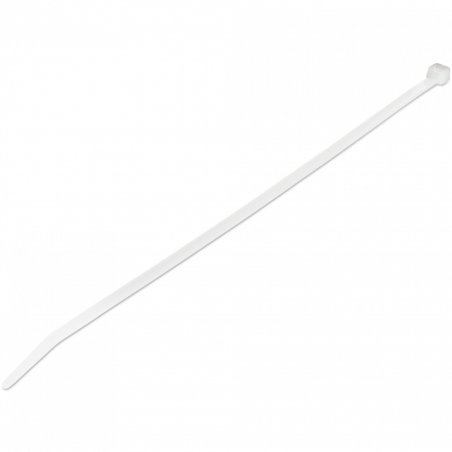 StarTech.com 10"(25cm) Cable Ties - 1/8"(4mm) wide, 2-5/8"(68mm) Bundle Diameter, 50lb(22kg) Tensile Strength, Nylon Sel