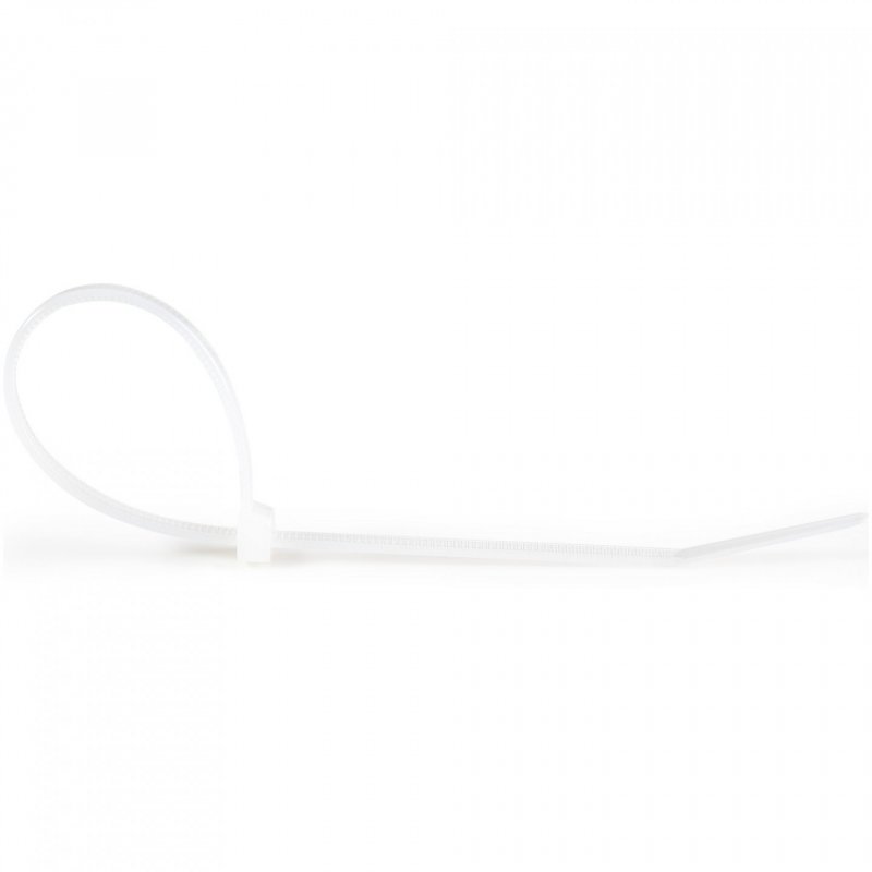 StarTech.com 10"(25cm) Cable Ties - 1/8"(4mm) wide, 2-5/8"(68mm) Bundle Diameter, 50lb(22kg) Tensile Strength, Nylon Sel