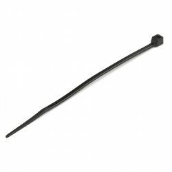 StarTech.com Colliers de Serrage 10 cm Noirs - Largeur 2 mm - Diam. faisceau 22 mm - Résistance traction 8 kg - Fermetu
