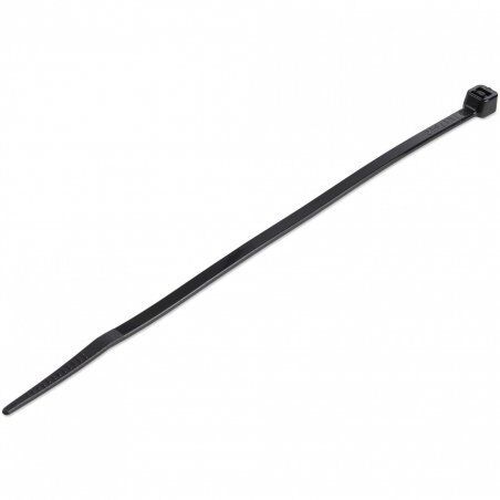 StarTech.com Colliers de Serrage 15 cm Noirs - Largeur 3 mm - Diam. faisceau 39 mm - Résistance traction 18 kg - Fermet