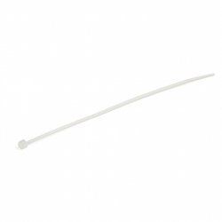 COLLIERS DE SERRAGE 15 CM BLANCS EN NYLON 100 PCS