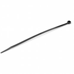 StarTech.com Colliers de Serrage 20 cm Noirs - Largeur 4 mm - Diam. faisceau 55 mm - Résistance traction 22 kg - Fermet