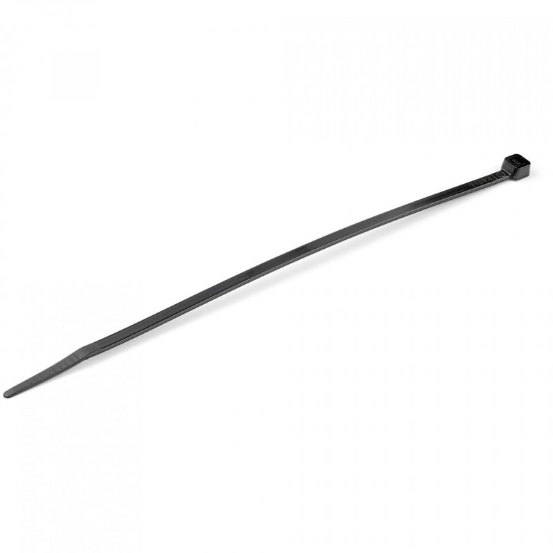 StarTech.com 8"(20cm) Cable Ties - 1/8"(4mm) wide, 2-1/8"(55mm) Bundle Diameter, 50lb(22kg) Tensile Strength, Nylon Self