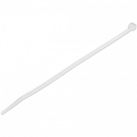 COLLIERS DE SERRAGE 20 CM BLANCS EN NYLON 100 PCS