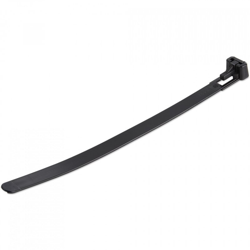 StarTech.com 6"(15cm) Reusable Cable Ties - 1/4"(7mm) wide, 1-3/8"(35mm) Bundle Dia. 50lb(22kg) Tensile Strength, Releas