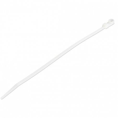 StarTech.com Colliers de Serrage avec Trous de Montage 20 cm - Largeur 4 mm - Diam. de faisceau 52 mm - Résistance 22 k