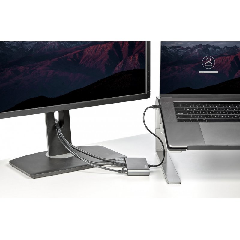 THUNDERBOLT 3 MINI DOCK DUAL HDMI 4K