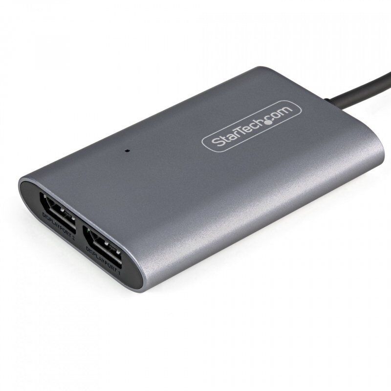 StarTech.com Adaptateur Thunderbolt 3 vers Dual DisplayPort DP 1.4 - Adaptateur Thunderbolt 3 vers Double 4K 60Hz DP ou 