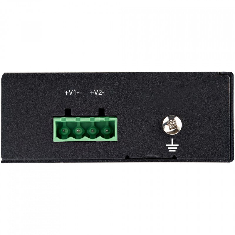 StarTech.com Industrial Gigabit Ethernet PoE Injector - 30W 802.3at PoE+ Midspan 48V-56VDC DIN Rail Power Over Ethernet 