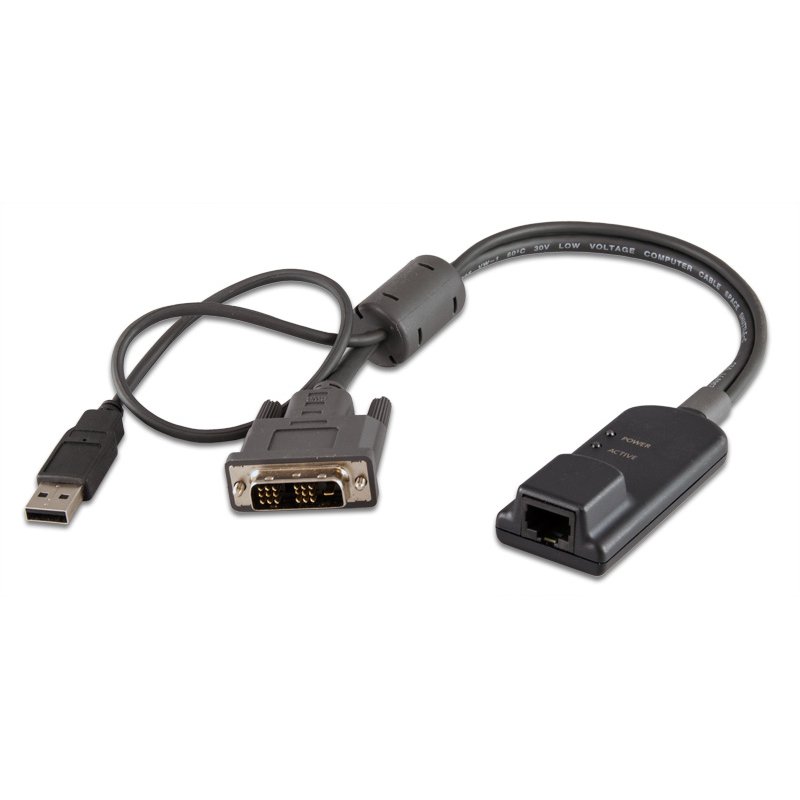 Vertiv Avocent MPUIQ-VMCDV KVM Interface Adapter DVI, USB 2.0 Black