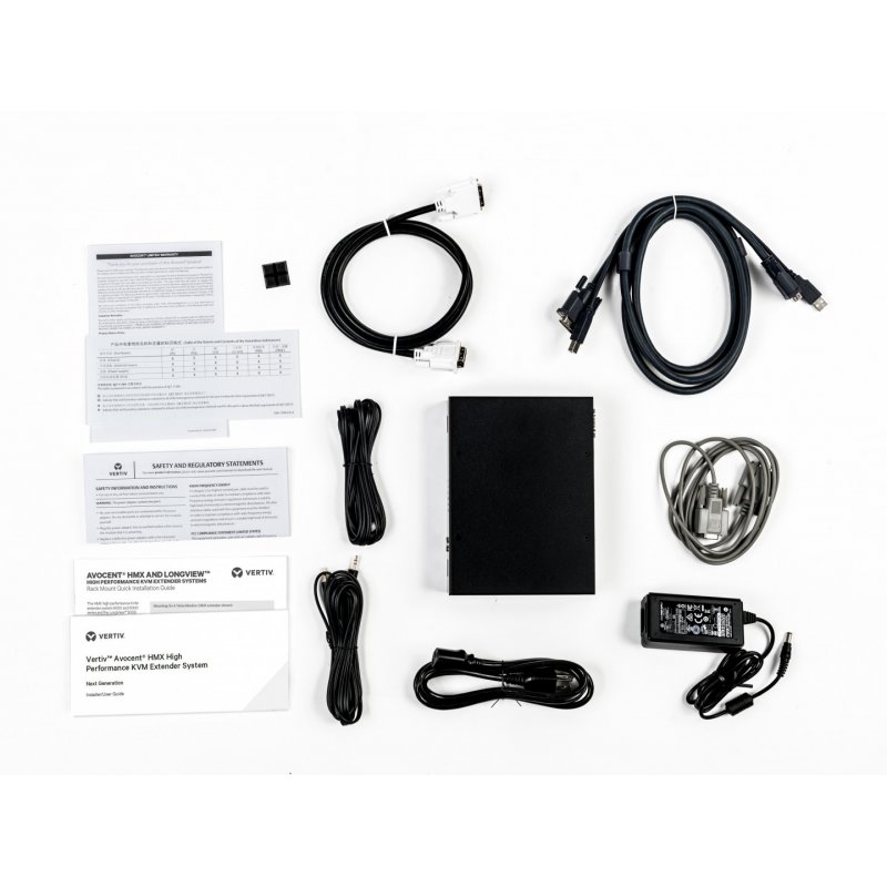 Vertiv Avocent HMX de TX DVI-D double, USB, audio, transmetteur SFP, UE