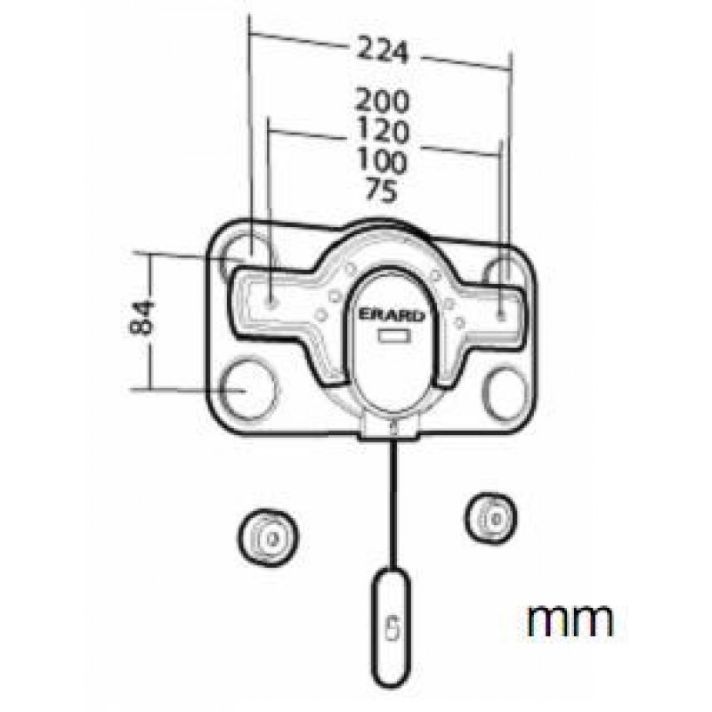 FIXIT VESA 74-100-200 SUPPORT MURAL POUR ECRAN MAX 50KG