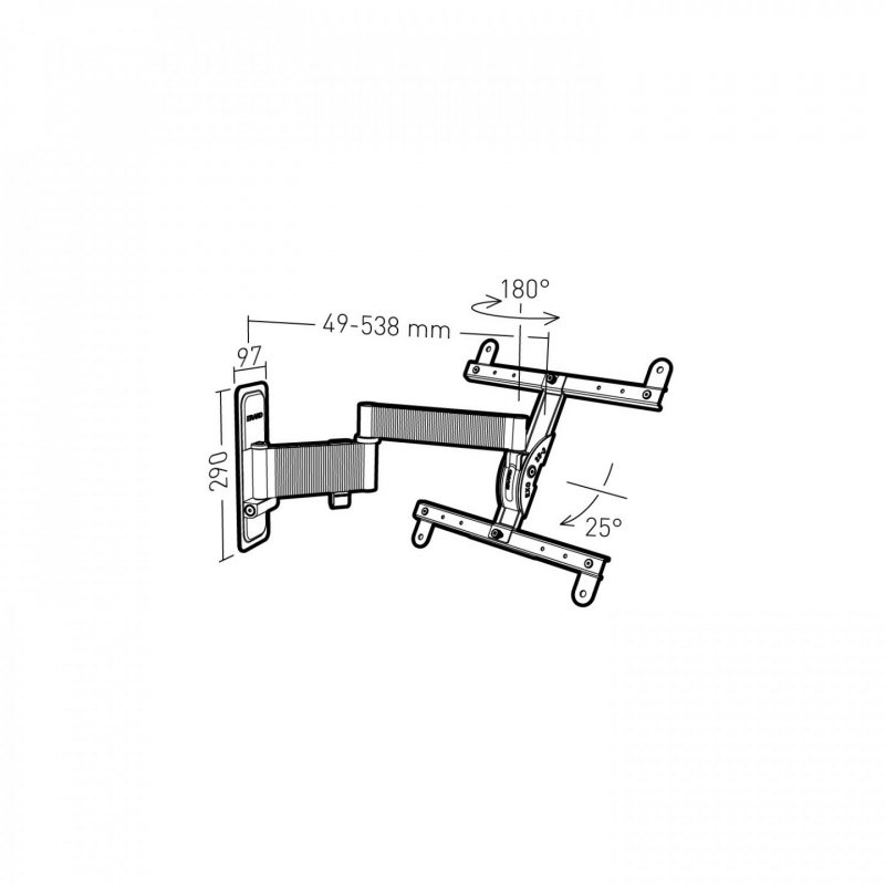 EXO 400TWM3 WALL MOUNT MAX 55IN 400X300