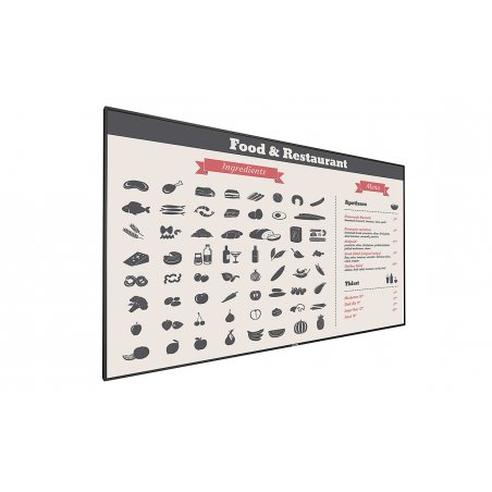 Philips E-Line Display Digital signage flat panel 138.7 cm (54.6") LED 500 cd/m² Full HD Black