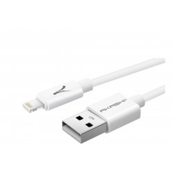 Akashi Câble USB-A vers Lightning MFI (Blanc)