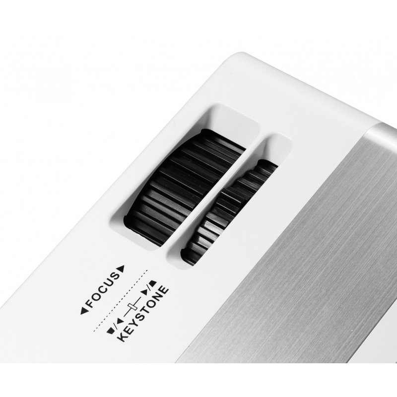 Technaxx TX-127 vidéo-projecteur Projecteur à focale standard 2000 ANSI lumens LCD 1080p (1920x1080) Argent, Blanc