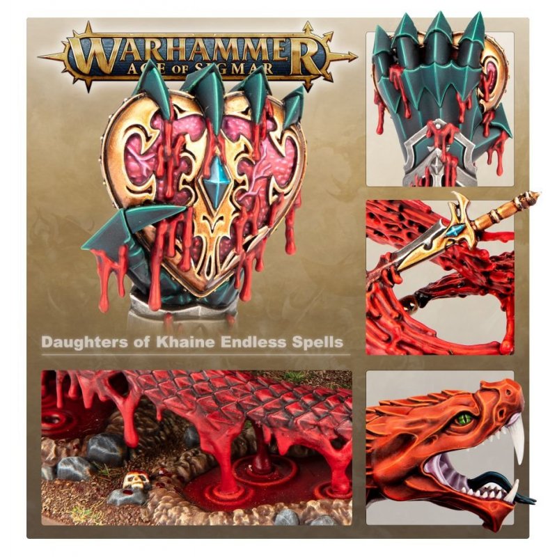 Games Workshop Endless Spells: Daughters of Khaine