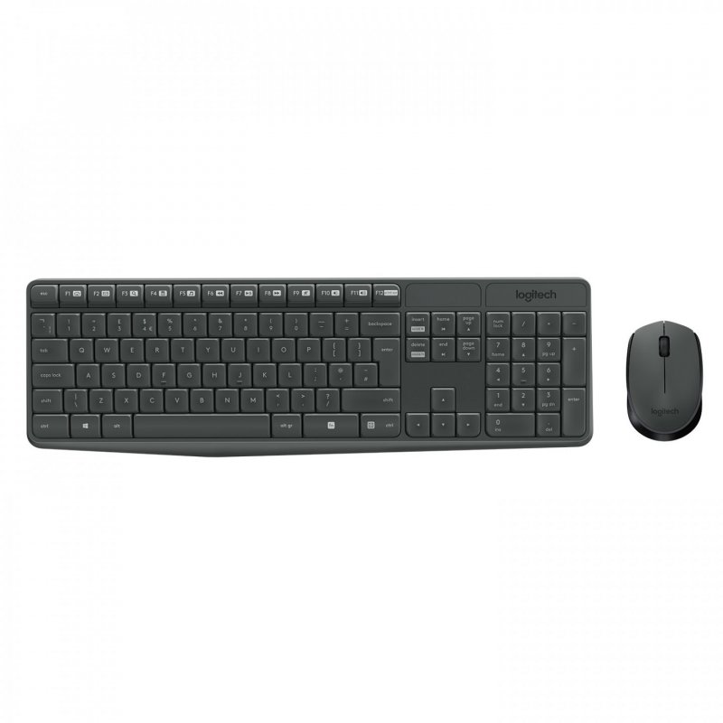 MK235 WIRELESS KEYBOARD / MOUSE GREY-NLB-2.4GHZ-CENTRAL          NL