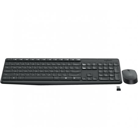 MK235 WIRELESS KEYBOARD / MOUSE GREY-HUN-2.4GHZ-INTNL            HU