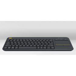 Logitech K400 Plus Tv clavier RF sans fil QWERTZ Tchèque Noir