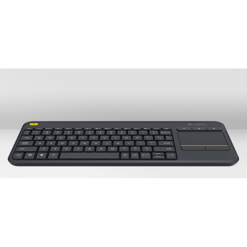WIRELESS TOUCH KEYBOARD K400 PLUS BLACK (CZECH)               CZ