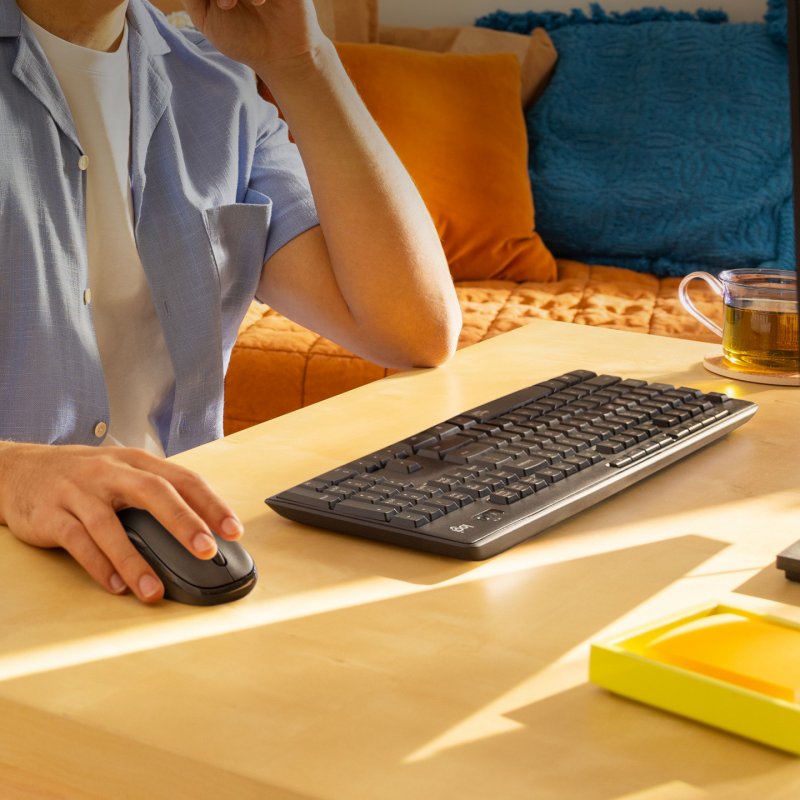 MK295 SILENT WIRELESS COMBO GRAPHITE CH CENTRAL              SG