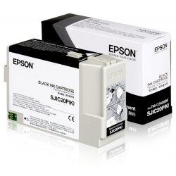 Epson SJIC20P(K) - Ink cartridge for TM-C3400BK (Black)