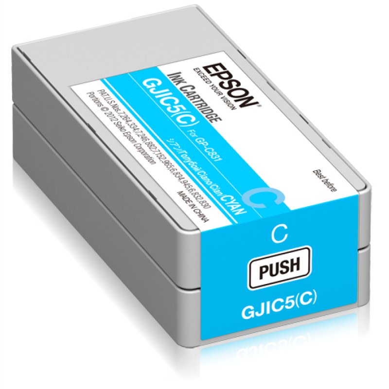 GJIC5(C): INK CARTRIDGE FOR GP-C831 (CYAN)