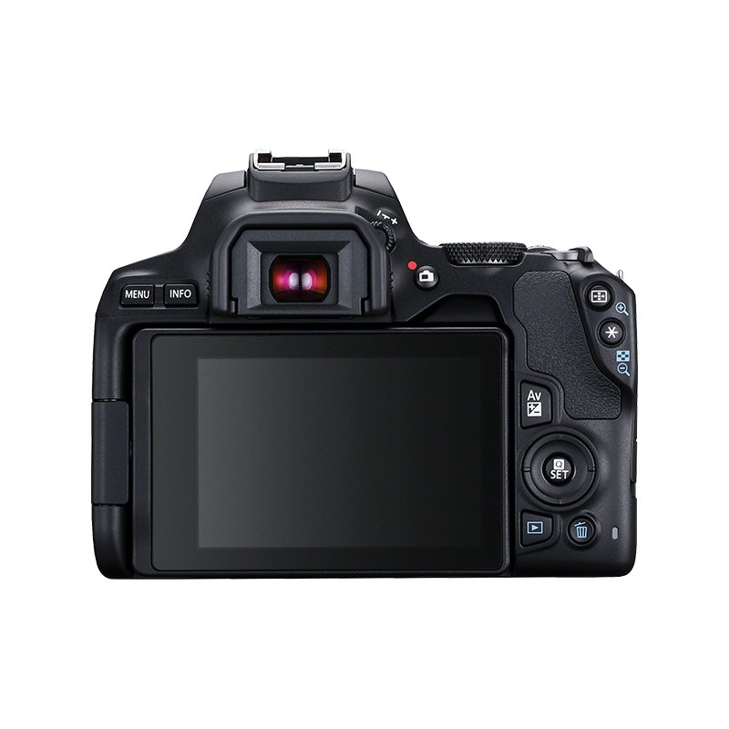 EOS 250D DIGIC8 STM BLK 4K BL 24.1MP WIFI 3IN LCD FULLHD